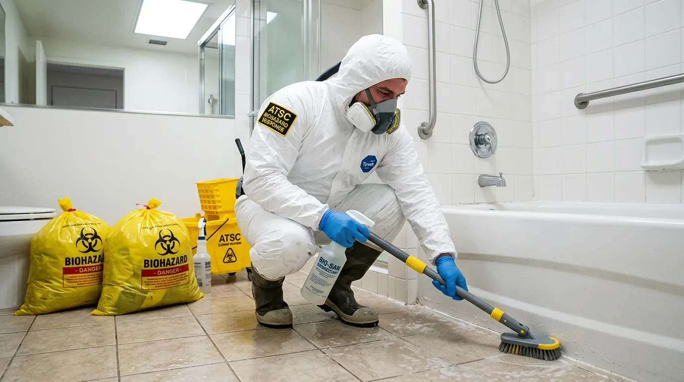 Decontamination equipment deployed for Blood Cleanup in Kannapolis